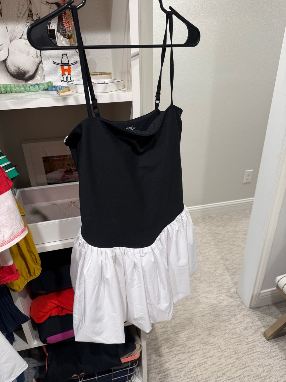 Abercrombie & Fitch Black and White Mini Dress